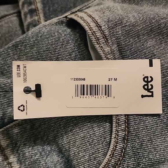 Lee High-rise Pleated Slouch Wide Leg jean - Picture 12 of 14